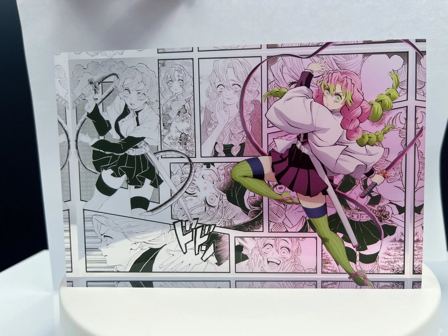 New Demon Slayer Creative High-value Bar Chi Tokitou Muichirou Acrylic Brick Computer Desktop Ornaments Anime Peripheral Gifts