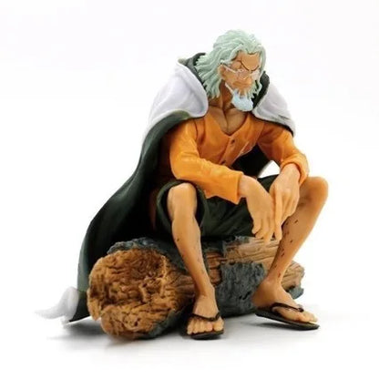 New 2025 Anime One Piece Silvers Rayleigh Action Figures Pvc Model Statue Room Collection Decoration Ornament Toy Birthday Gift