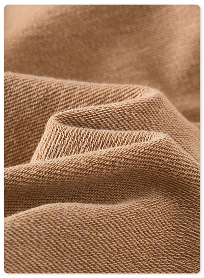 ZODF Retro Men Heavyweight Washed Cotton Hoodies Unisex Loose Thick 420gsm Hooded Sweatshirts Pullovers Coats HY0466