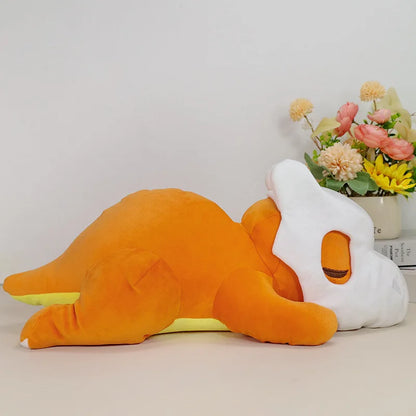 50cm Big Size Sleeping Cubone Anime Plush Stuffed Doll Pokemon Pillow Kawaii Room Decoration Plushies Ornaments Children's Gifts