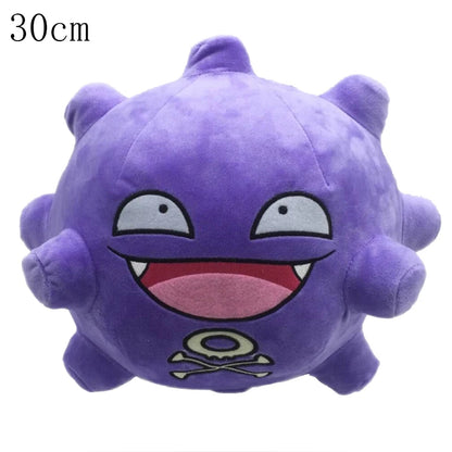 Original 24cm Gengar Plush Pokemon Gengar Plush Charmander Squirtle Pikachu Gengar Plush Bulbasaur Anime Stuffed Animal Toy Gift