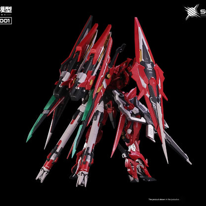 1/72 GM-GODOMO GM-001 Solaridian Series Pre-Assembled Alloy Skeleton Action Figure Detachable Parts Assembly Model Toy Boy Gifts