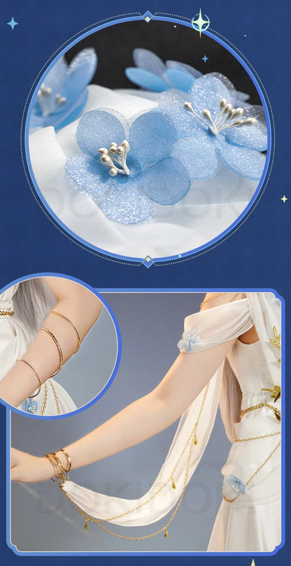 IN STOCK Frieren Cosplay Doujin Costume Anime Frieren: Beyond Journey's End DokiDoki-SR Women Witch Dress Frieren Oracle Wig