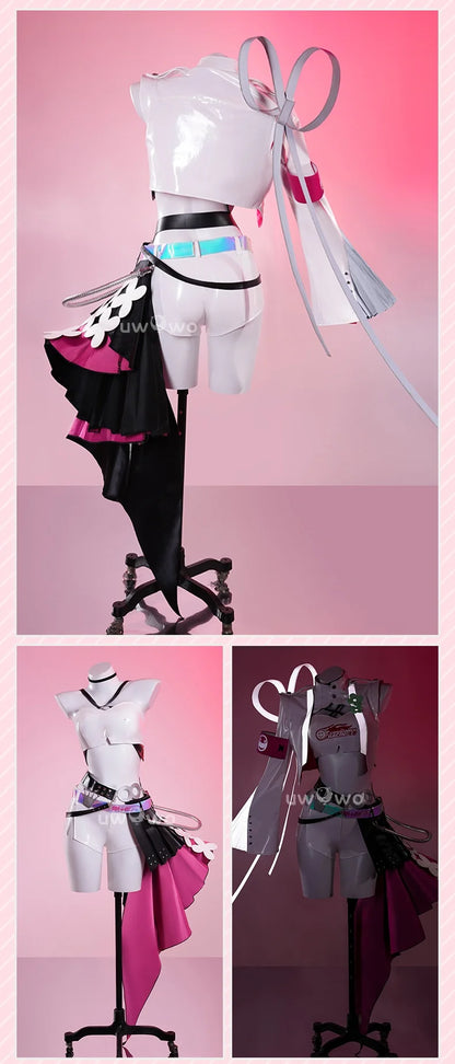 UWOWO Collab Series: V Singerr 2025 Racing Ver Cosplay Costume Summer Dress Halloween Costume