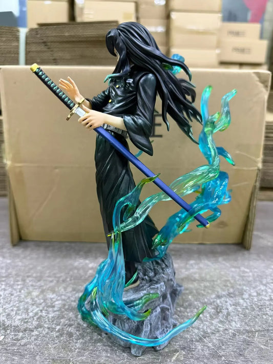 32cm Demon Slayer Anime Figure Tokitou Muichirou Action Figure Pvc Gk Statue Figurine Model Collection Room Decora Desk Toy Gift