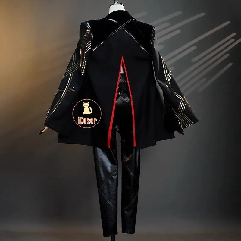 iCoser Zenless Zone Zero Evelyn Chevalier Cosplay Costume Wig Uniform Headwear Earrings Stars of Lyra Halloween Women Carnival