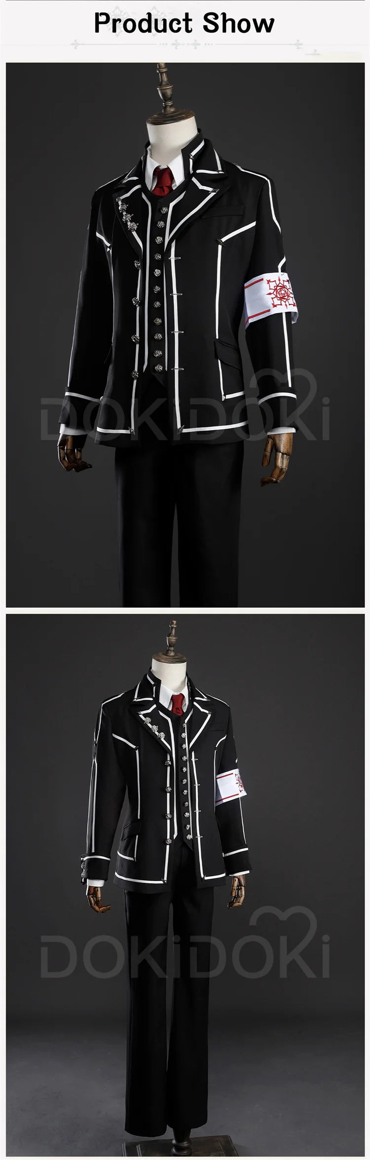 IN STOCK Kaname Kuran Yuki Cross Cosplay Anime Vampire Knight【XS-2XL】DokiDoki-R Halloween Uniform Costume Plus Size