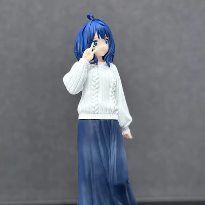 23cm Makeine: Too Many Losing Heroines!  Anna Yanami Figure Cute Bishoujo PVC Collectible Model Desk Decor Toy For Anime Fans