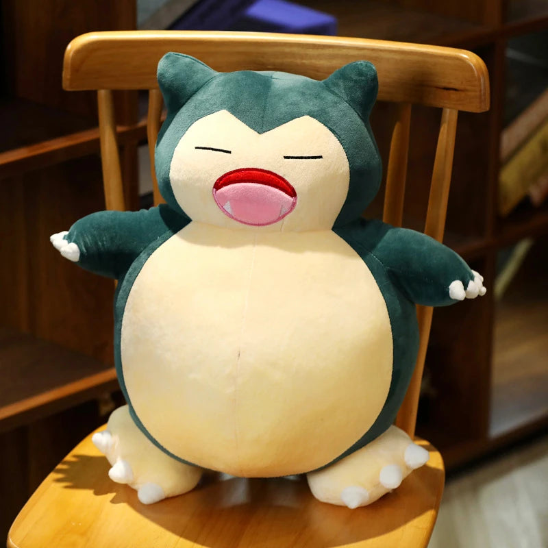 Aoger Giant Snorlax Plush Toys Kawaii Soft Snorlax Leather Shell Plushie NO Filling Pillow Birthday Gifts For Children Pokemon
