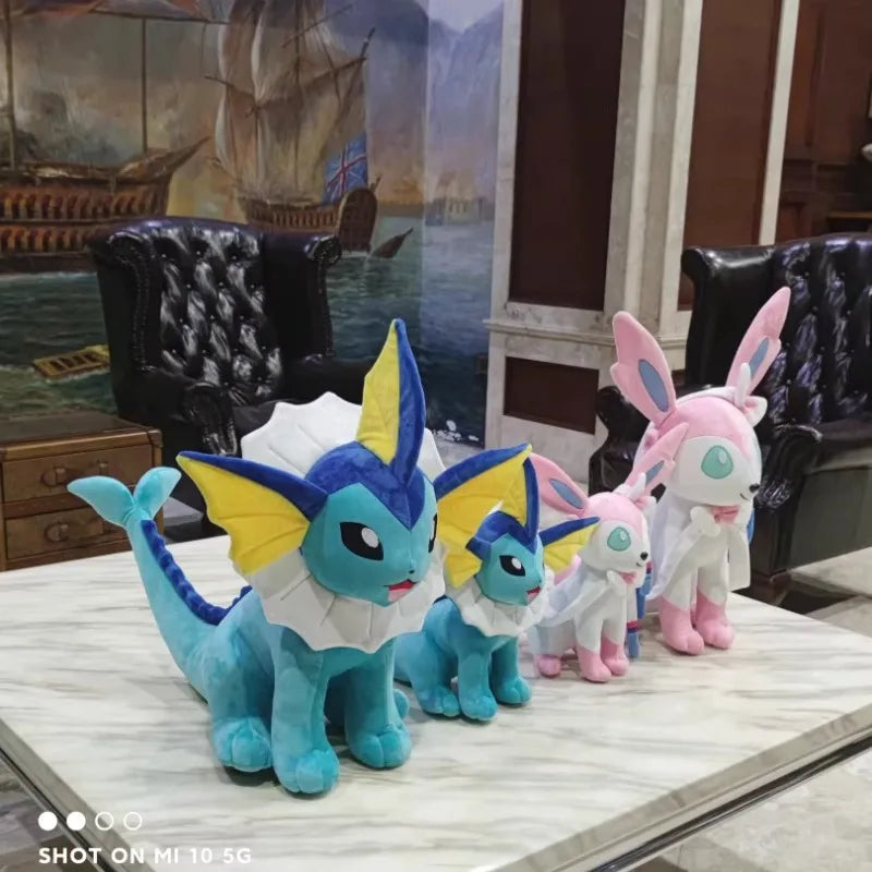 30/50CM Pokemon Plushies Umbreon Cartoon Anime Peluche Kawaii Ornament Stuffed Comfortable Soft Doll Children Toy Gift