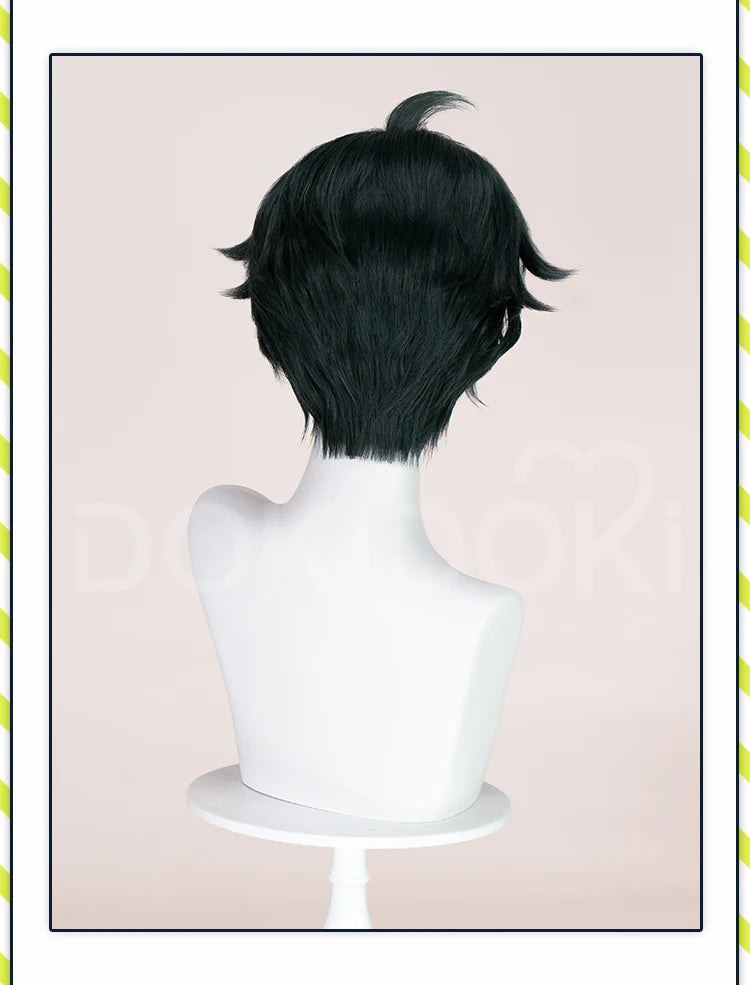 IN STOCK Komano Manato Lighter Wig Game Zenless Zone Zero Cosplay DokiDoki 32cm Short Hair ZZZ Sons of Calydon Cosplay Free Wig