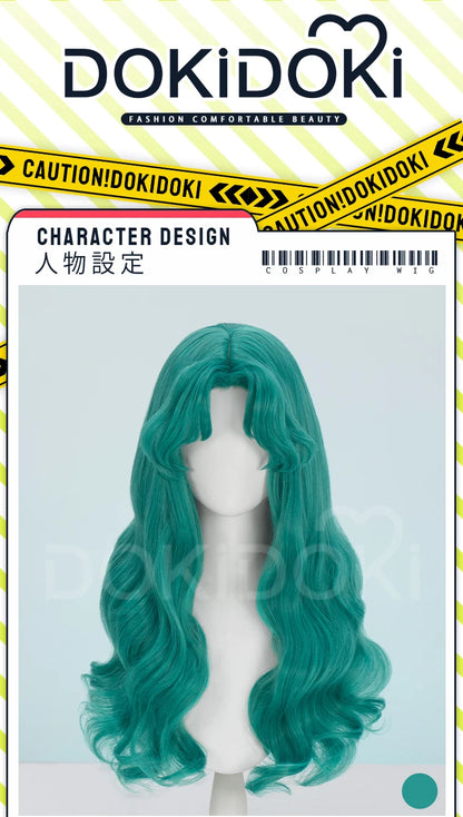 IN STOCK Chibii Usaa Tsukinoo Usagii Kinoo Makotoo Kaiouu Michiruu Wig Anime DokiDoki Cute Ponytail Hair Free Cap