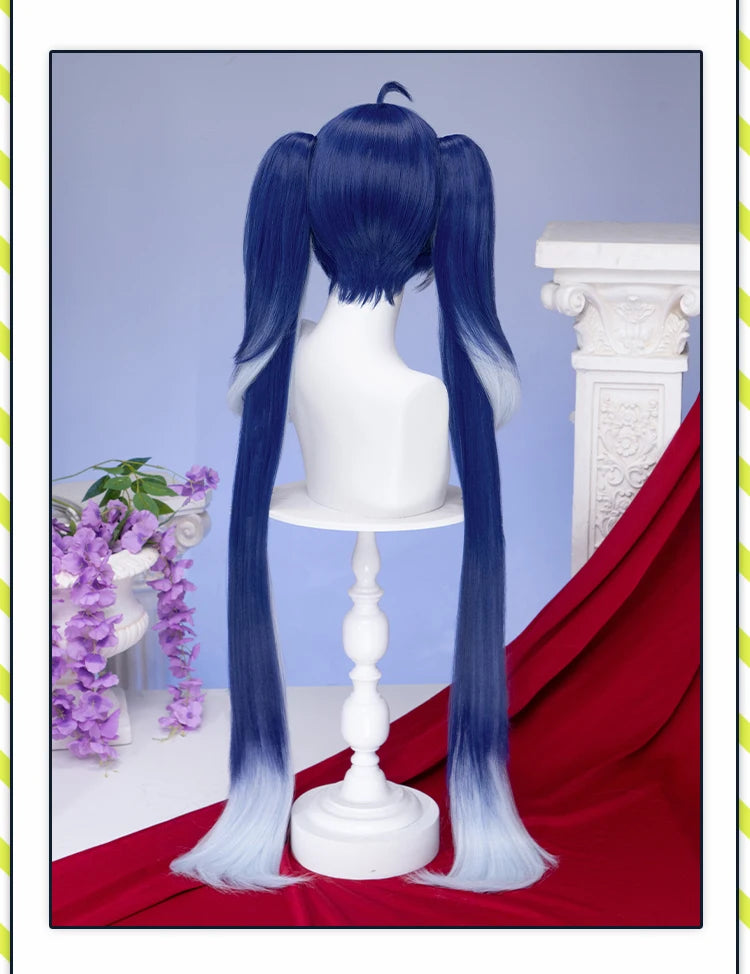 IN STOCK Augusta Cantarella Cartethyia Fleurdelys Iuno Wig Game Wuthering Waves DokiDoki 100cm Wig Cantarella Cosplay Free Cap