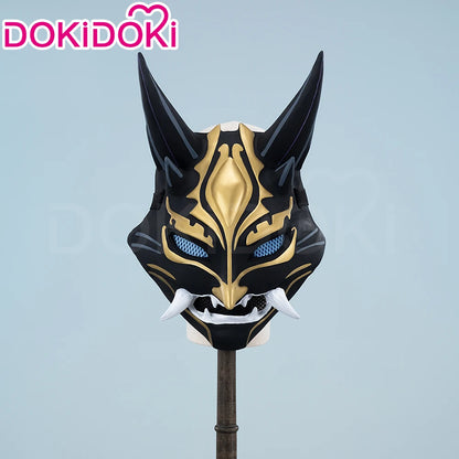 IN STOCK Xiao Mask Cosplay Props Game Genshin Impact Cosplay DokiDoki Men Halloween Mask Xiao Cosplay Accessory
