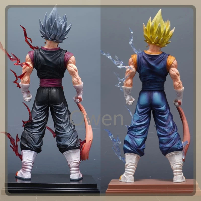 Anime Dragon Ball Figurine Super Saiyan Vegetto Combat Action Figures PVC Statue Collection Model Birthday Decoration Toys Gifts