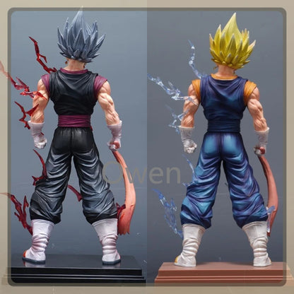 Anime Dragon Ball Figurine Super Saiyan Vegetto Combat Action Figures PVC Statue Collection Model Birthday Decoration Toys Gifts