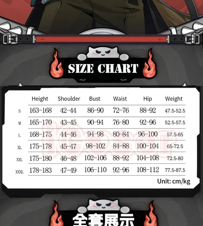 Zenless Zone Zero Komano Manato Cosplay Costume Wig Uniform Ears Spook Shack Halloween Party for Women Men Girls Role Play Props