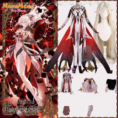 Genshin Impact Asmoday Adult Jumpsuit Polyester Costume