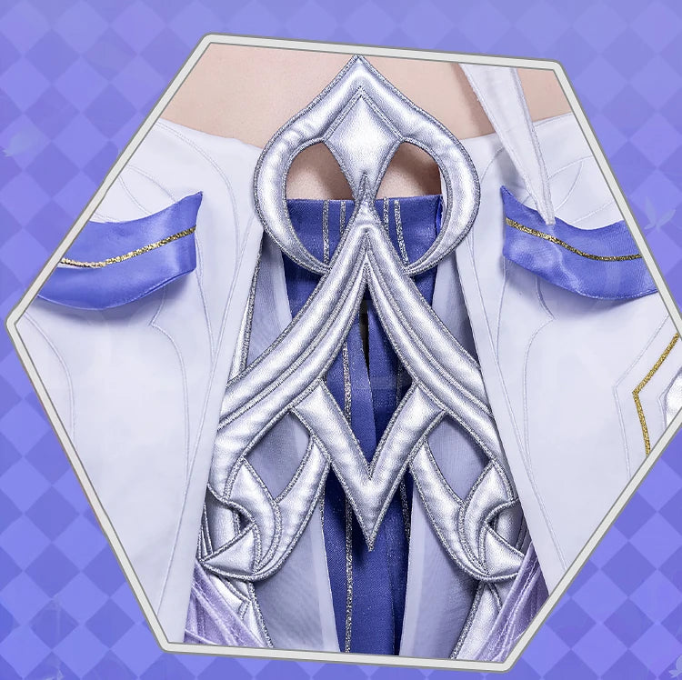 Columbina Cosplay Costume Genshin Impact【S-2XL】DokiDoki-R Nod-Krai Women Dress Columbina Hypersalenia Plus Size