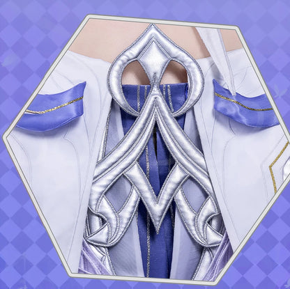 Columbina Cosplay Costume Genshin Impact【S-2XL】DokiDoki-R Nod-Krai Women Dress Columbina Hypersalenia Plus Size