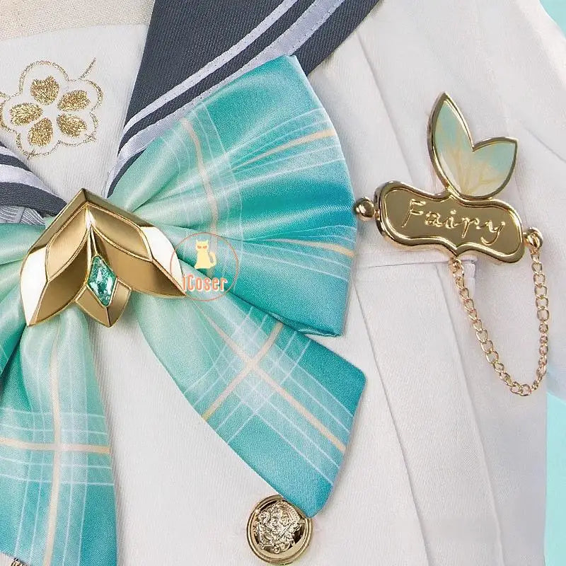 Firefly Cosplay Costume Spring Missive Outfit JK Uniform Honkai Star Rail New Skin Metal Props Halloween Party Women Girl iCoser