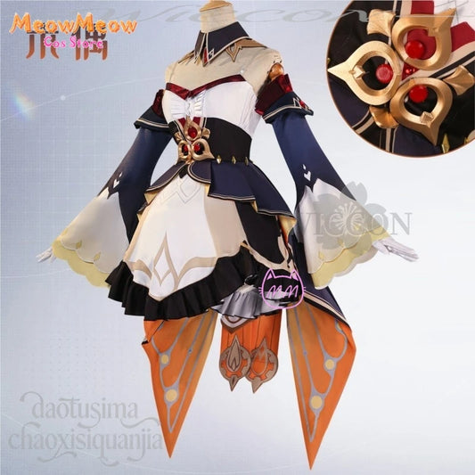 Genshin Impact Marionette Sandrone Cosplay Costume Polyester Set