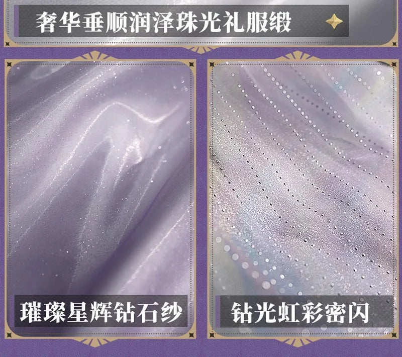 Honkai Star Rail Cyrene Cosplay Costume Wig Dress Headwear New Skin Outfit Elysia Amphoreus Halloween Party for Women Girls Prop