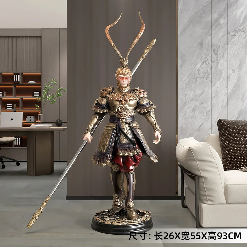 93cm Anime Monkey Figure SonGoku Garage Kit Resin Material Figurine Action Figures Model Children Toy Gift Collectible Figurines