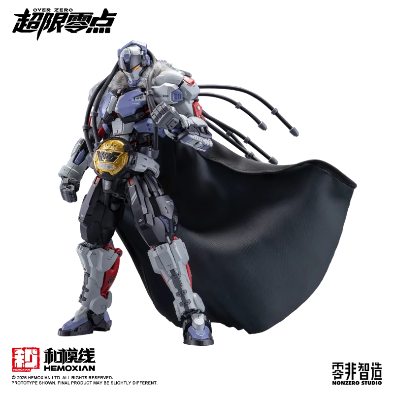 Moline Official Licensed Transcend Zero Wave 3 Boxer Baki Assembled Model Kit Room Decor Collectible Gift For Boys Movable Model