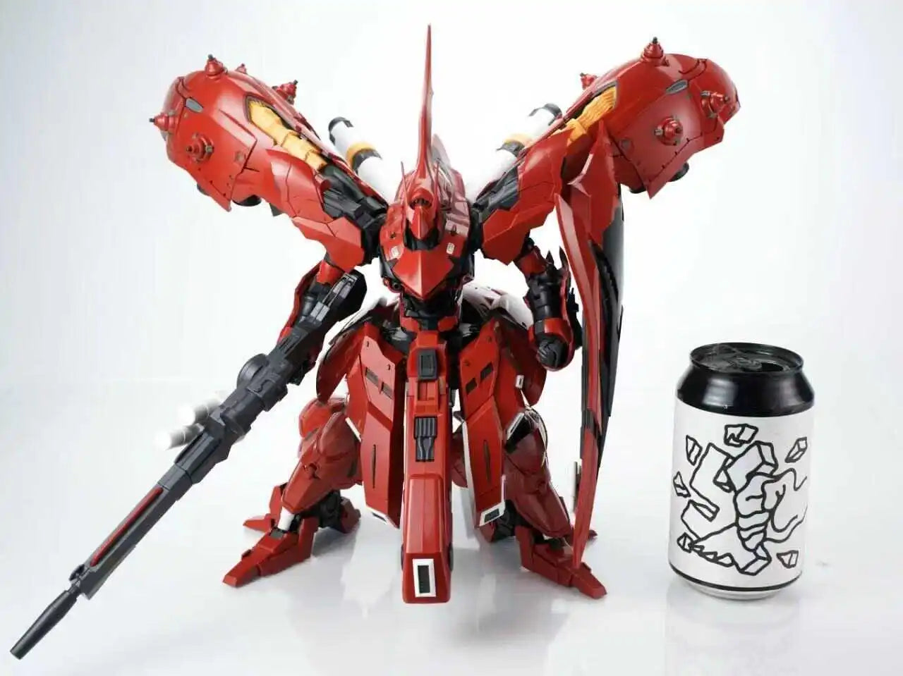 Red Soul Model Nightingale RG 1/144 MSN-04-2 NIGHT HAWK SPEC II Assembly Model Kit Action Figures Robot Plastic Model Toy Gift