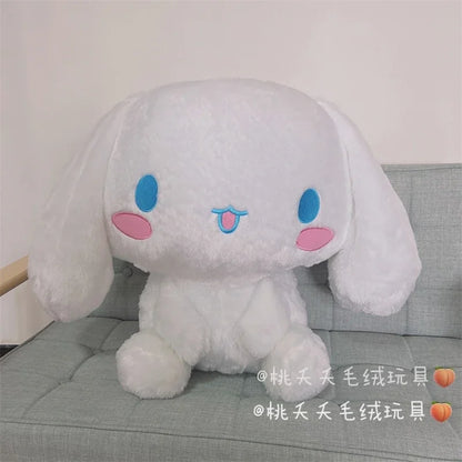 Lovely Cinnamoroll Plush Toy Cartoon Stuffed Anime White Dog Plushies Cuddly Doll Throw Pillow Birthday Gifts Girl