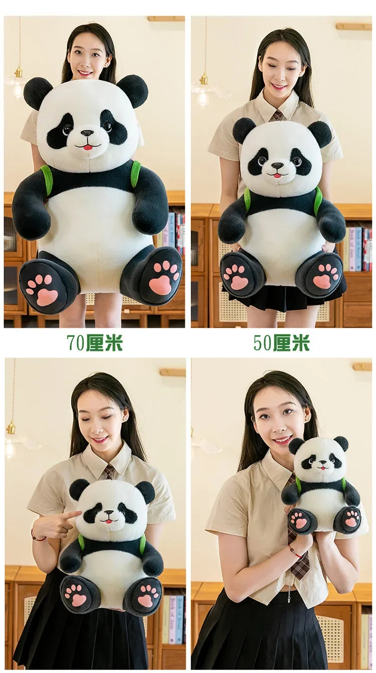 30-60cm Chinese Panda Plush Toy Chest Listing Super Full Soft Chinese National Treasure Animal Doll Children's Birthday Gift