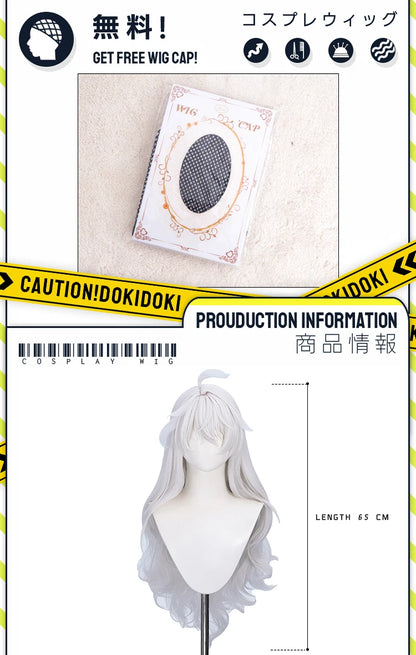 IN STOCK Luuk Hcrsscn Galbrenr Zani Ciaccona Camellya Scar Danjin Youhu Wig Game Wuthering Waves DokiDoki Women Men Wig Free Cap