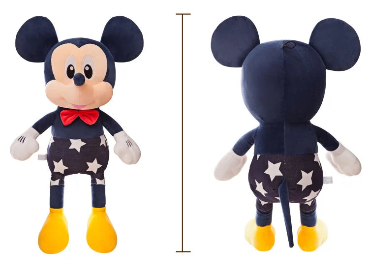 Disney 95cm Plush Star Mickey Minnie Toy Large Couple Mickey Mouse Pillow Kids Stuffed Doll Birthday Xmas Gift for Children
