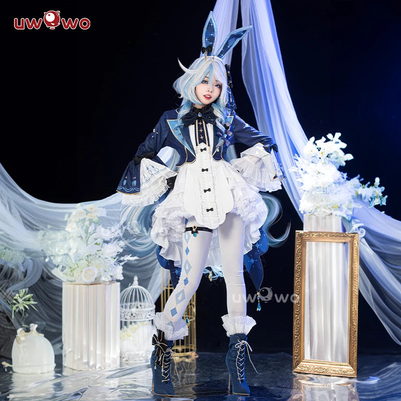 LAST BATCH UWOWO Exclusive Furina Cosplay Genshin Impact Fanart Furina Cute Bunny Suit Cosplay Costume