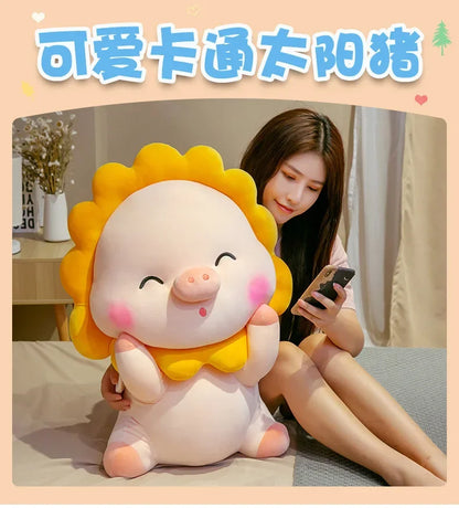 40-70cm Cute Pig Plush Toys Soft Stuffed Animal Pillow Kawaii Plushies Home Decoration Children Birthday Gift Doll for Kid Girl
