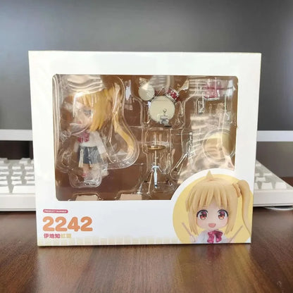 Q-version Girl Anime BOCCHI THE ROCK Gotoh Hitori Figurine Yamada Ryo Action Figures Cute Dinosaur PVC Collection Model Toy Gift