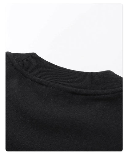 ZODF Trendy 2025 Summer Men’s 275gsm Cotton Seamless Oversized O-Neck Casual T-Shirt HY1030