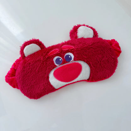 Cartoon Eyeshade for Sleeping Lotso Hamm Eye Patch Shading Dumbo Stitch Eyepatch Girl Travel Relax Cover Eye Mask Health