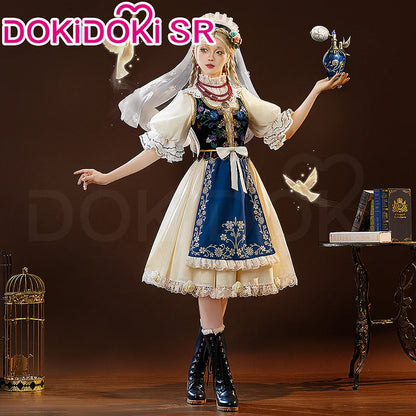 IN STOCK Perfumer Vera Nair Cosplay Costume Game Identity V DokiDoki-SR Women Halloween Costume Perfumer Judith the Dove