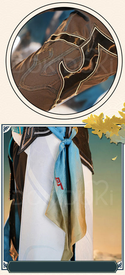 Dan Heng IL Permansor Terrae Cosplay Costume Game Honkai: Star Rail【S-3XL】DokiDoki-R Danheng Tail Halloween Cosplay Plus Size