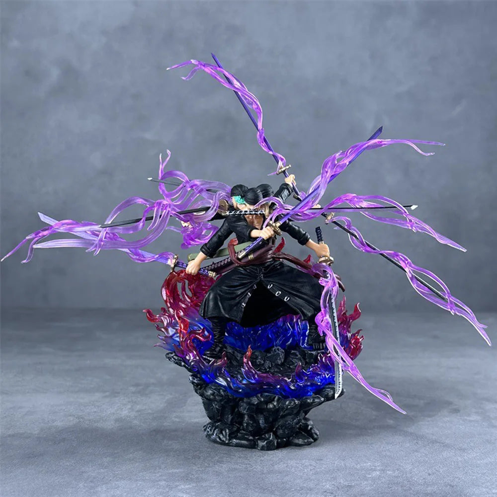 24cm One Piece Anime Onigashima Asura Ninjiru Sauron Action Figure Model Toys Pvc Statue Doll Collection Decoration Toys Gift