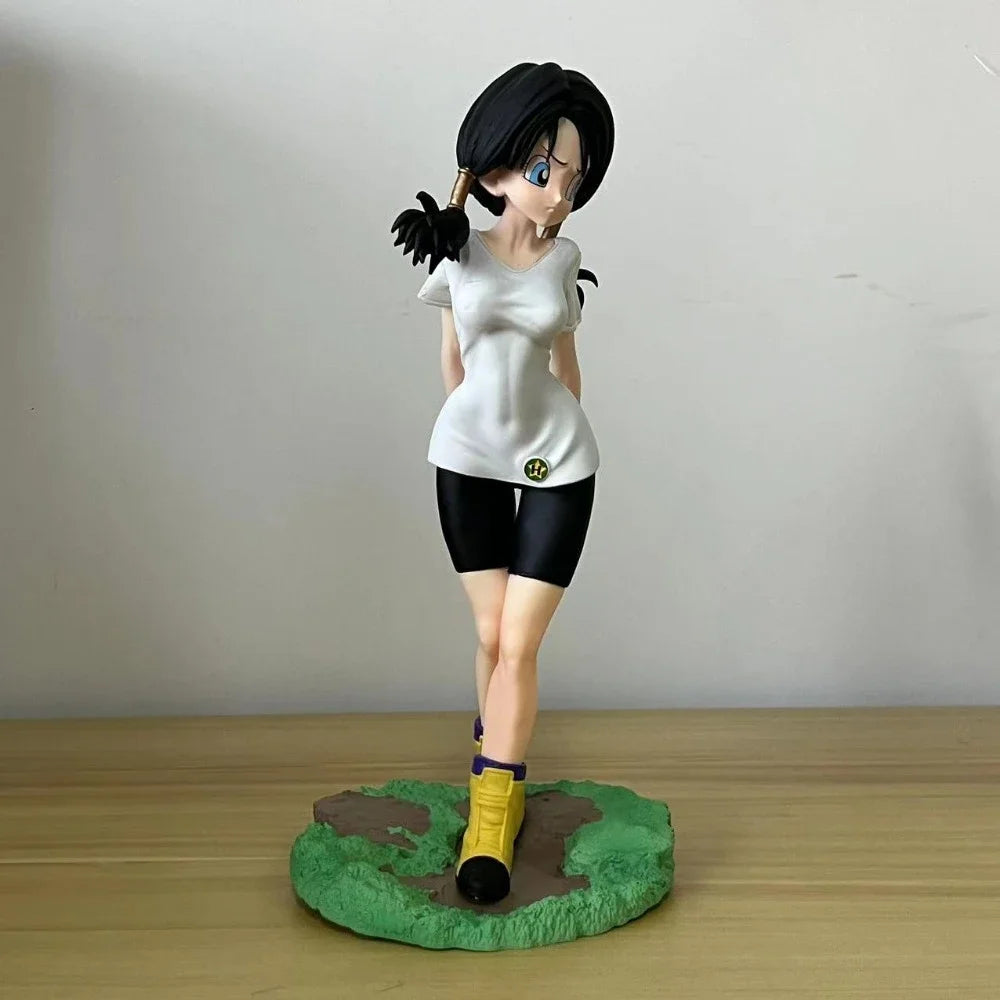 25cm Dragon Ball Z Videl Statue Figure Anime Gohan's Wife Videl Figure PVC Action Figures Collection Model Toy Gifts