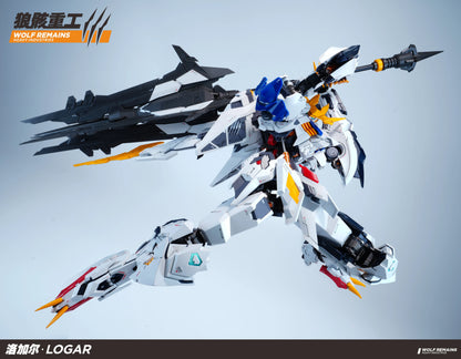 WOLF REMAINS HEAVY INDUSTRIES 1/60 PG Wolf King Barbatos Head Light Cluster Assembly Model Kit Collectible Toy Gift