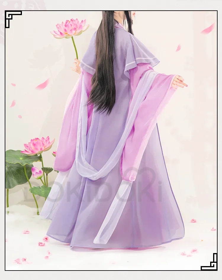 Jiang Yan Li Cosplay Costume Anime Mo Dao Zu Shi DokiDoki-SR Women Halloween Costume Chinese Style Dress Adult