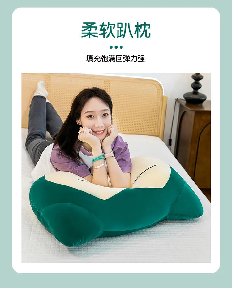 55/65/80CM Big Size Pokemon Snorlax‌ Plushies Kabigon Kawaii Cartoon Anime Plush Bolster Comfortable Soft Doll Children Gift