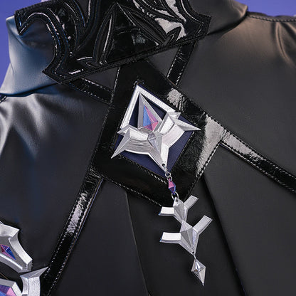 Genshin Impact Kyryll Chudomirovich Flins Cosplay Costume Wig Uniform Outfit Carnival Halloween Party for Women Men Role Play