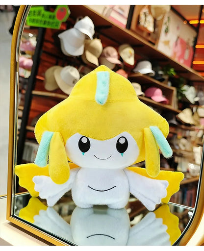 30-75CM Big Size Pokémon Jirachi Plushies Cartoon Anime Peluche Comfortable Soft Doll Kawaii Ornament Children's Toy Gifts