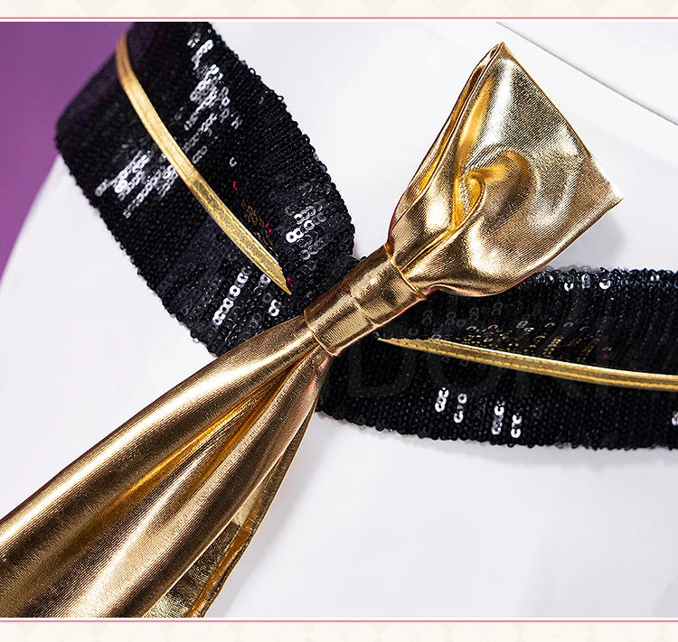 【Last Batch】IN STOCK Zoeyy Miraa Rumii Cosplay Costume【XS-3XL】DokiDoki-N Golden Costume Zoeyy Miraa Rumii Cosplay Plus Size