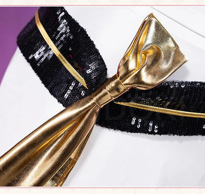 【Last Batch】IN STOCK Zoeyy Miraa Rumii Cosplay Costume【XS-3XL】DokiDoki-N Golden Costume Zoeyy Miraa Rumii Cosplay Plus Size